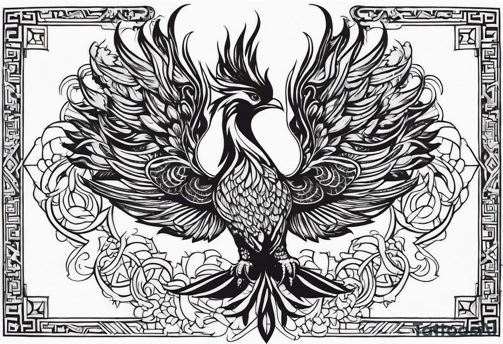 phenix tattoo idea
