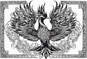 phenix tattoo idea