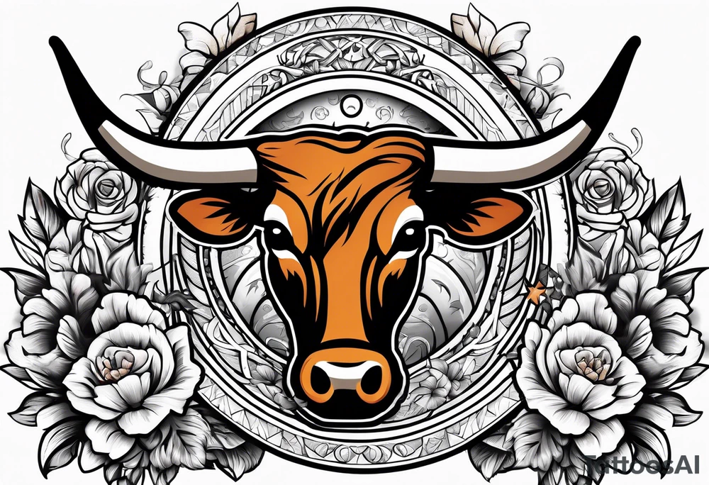 Texas longhorns and A&M aggies tattoo idea