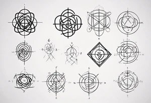 Friendship graph mathematically correct with a prime knot 6,1 tattoo idea