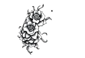 hip tattoo on the hip tattoo idea