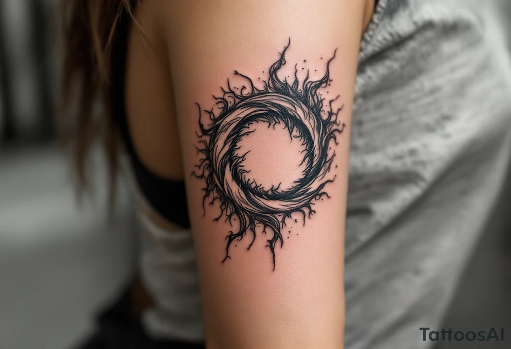 Eclipse tattoo idea