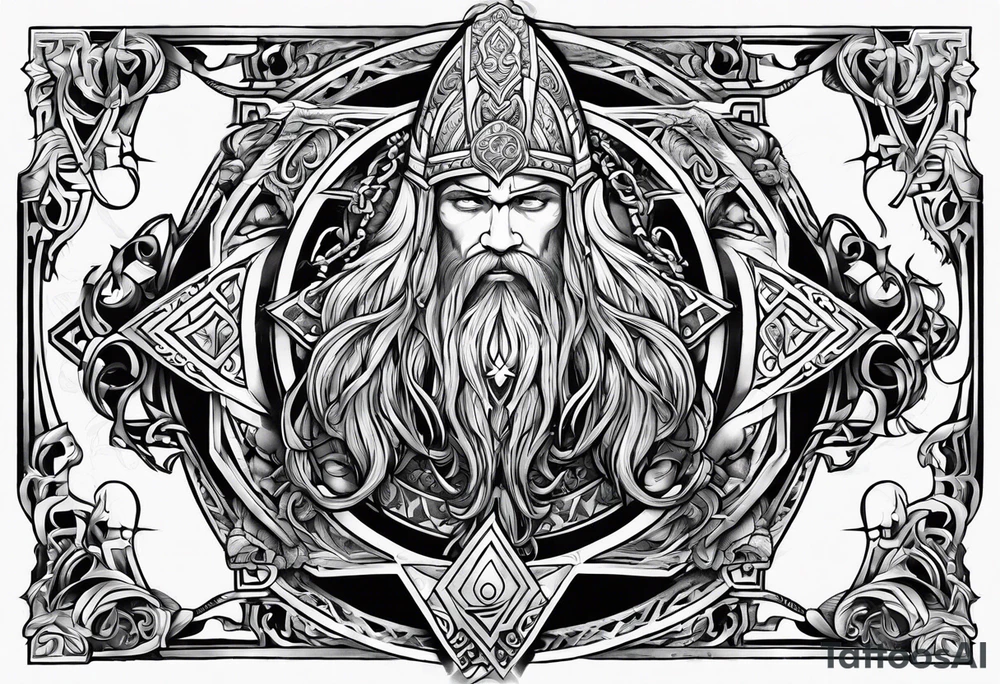 mimir norse mythology tattoo idea