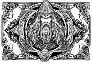 mimir norse mythology tattoo idea