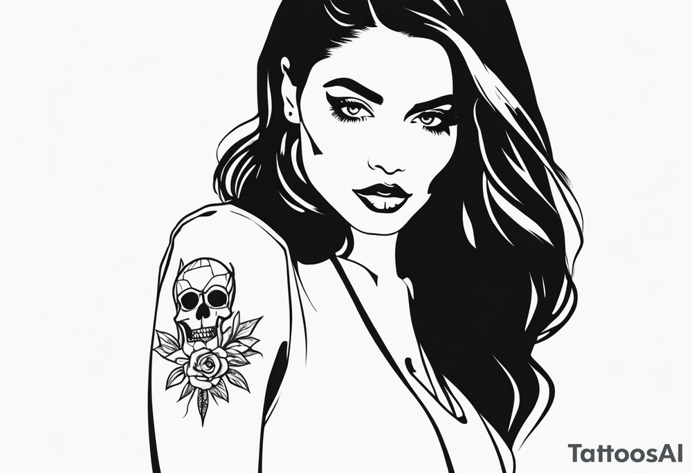 Gigi with death date tattoo idea