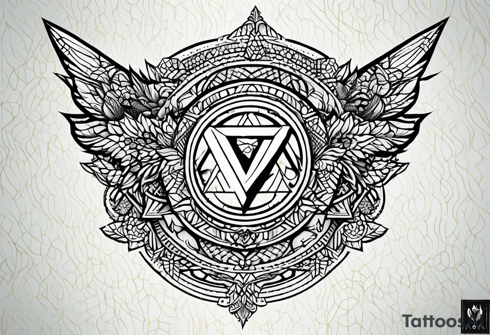 Delta symbol tattoo idea