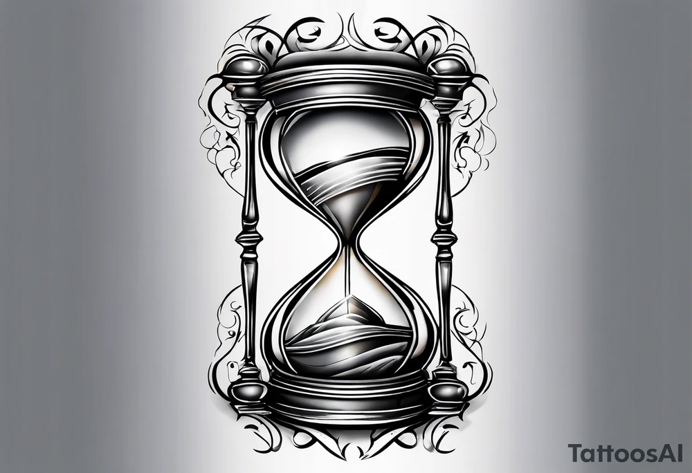 Hourglass tattoo idea