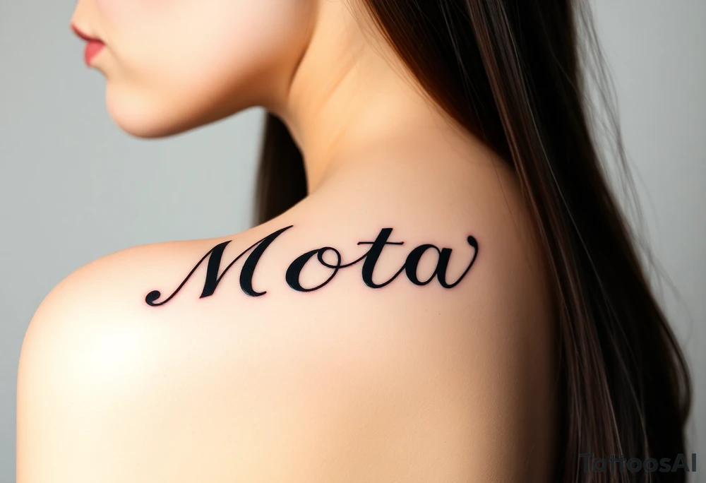Mota tattoo idea