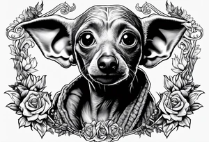 Dobby from harry potter tattoo idea