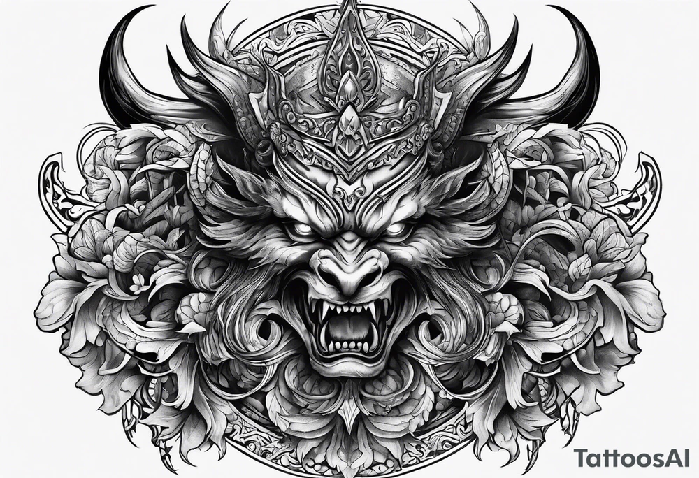 Demons tattoo idea