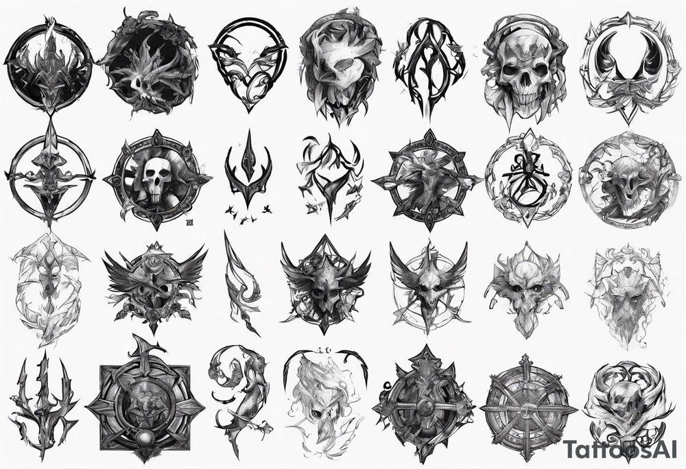 path of exile tattoo idea