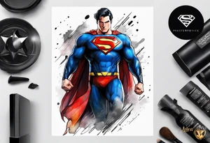 Superman tattoo idea