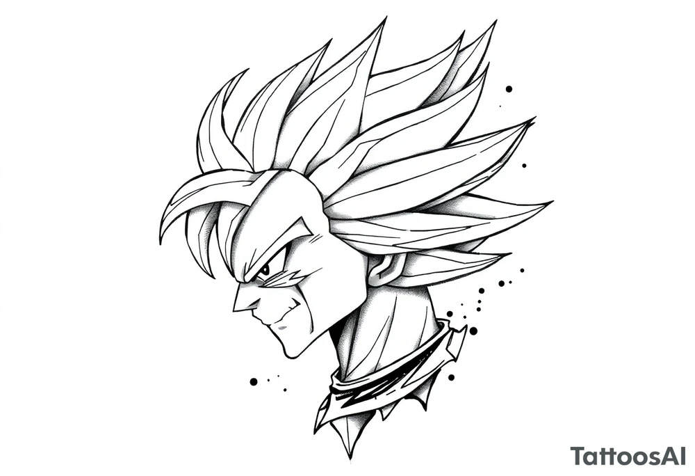 dragonball z tattoo idea