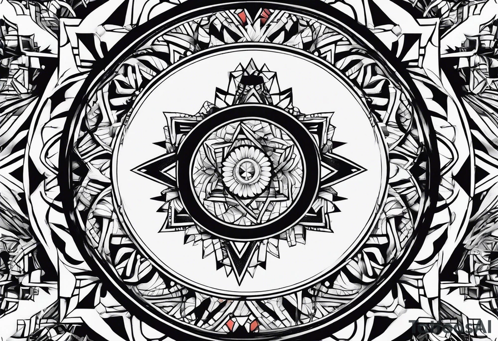 Star tattoo idea