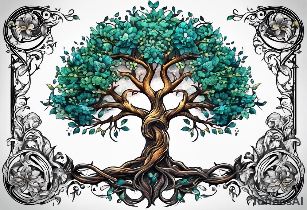 Tree of life tattoo idea