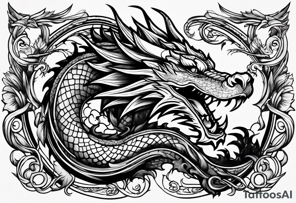 welsh dragon tattoo idea