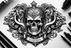 scottish crest tattoo idea