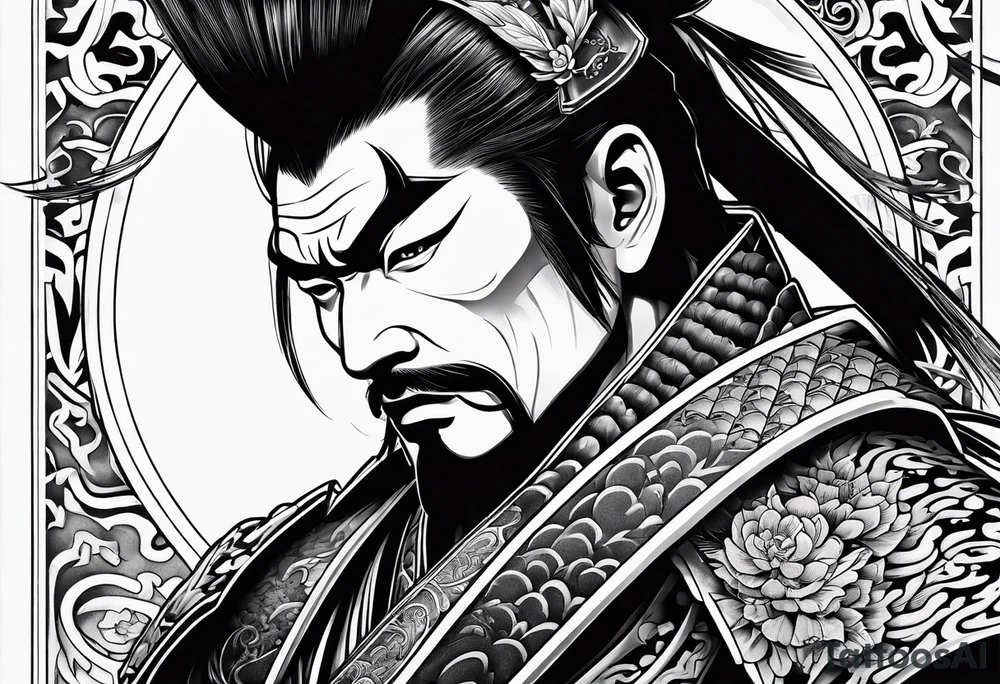 Samurai tattoo idea