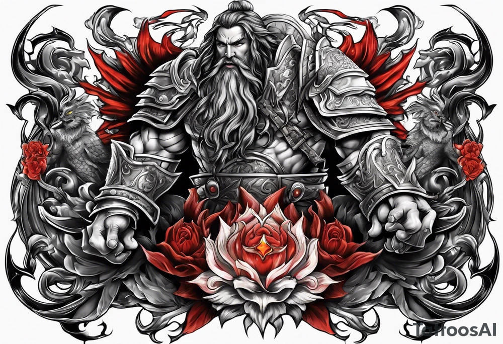 Armor of God protecting me from Satan tattoo idea