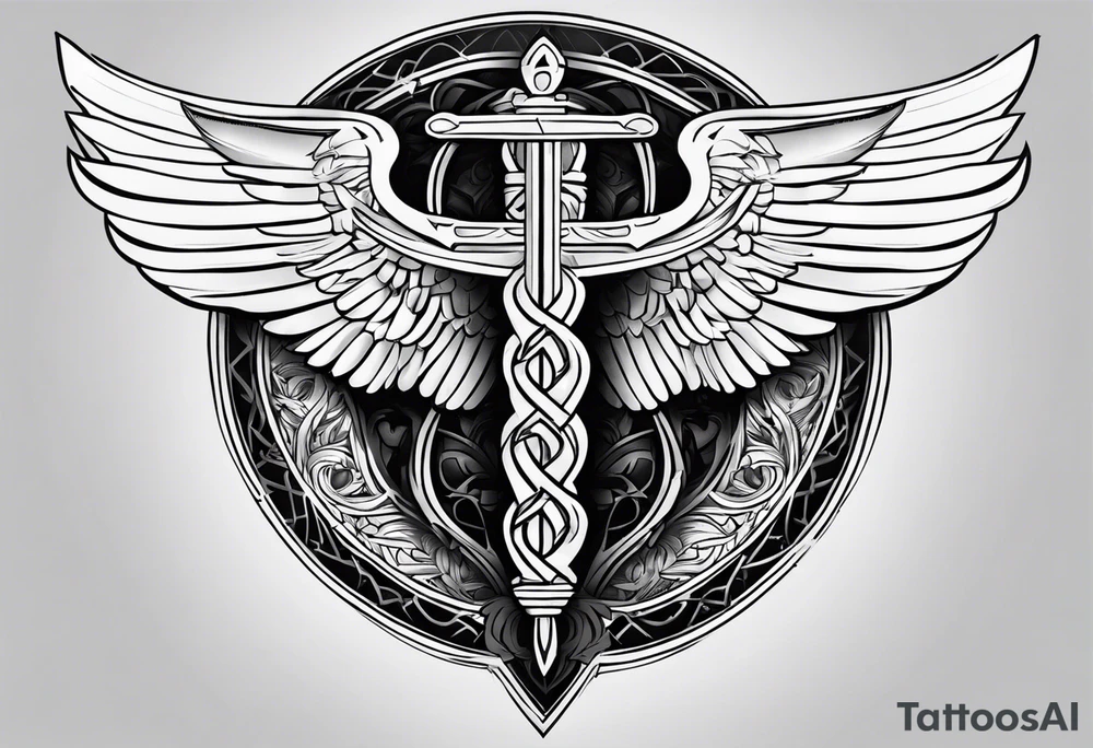 caduceus tattoo idea