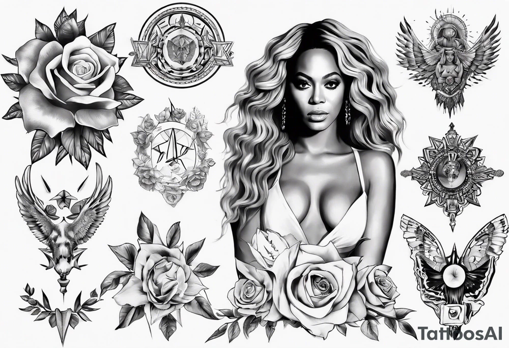 Beyoncé tattoo idea