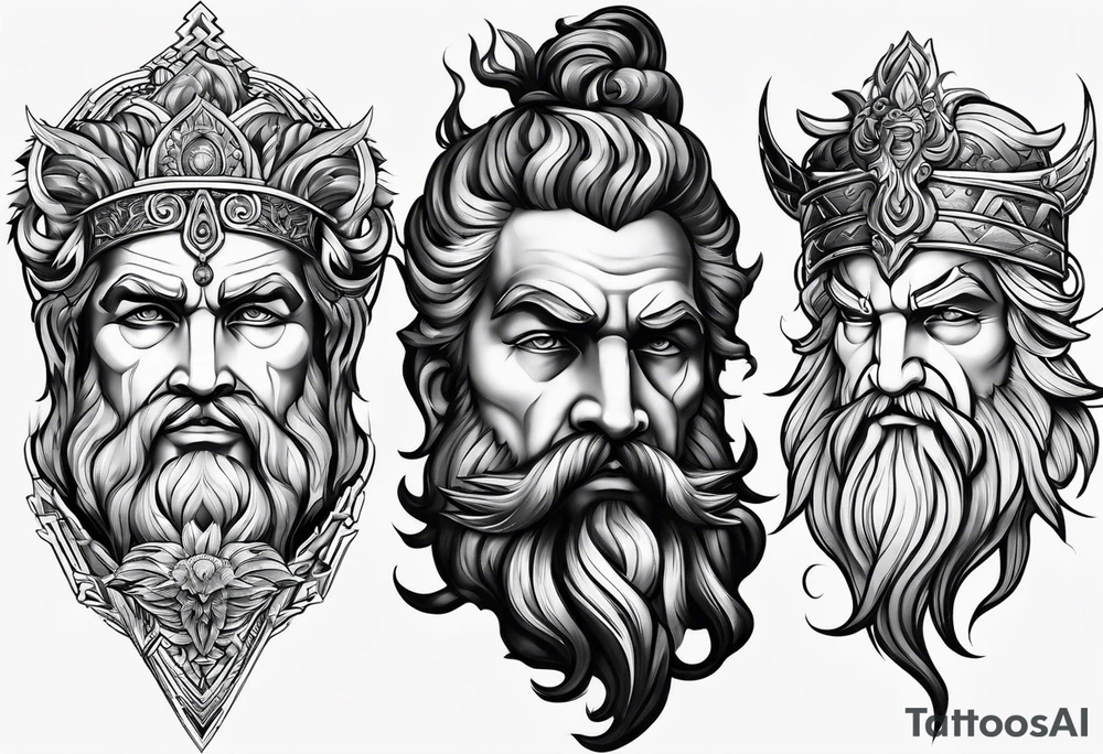 zeus tattoo idea