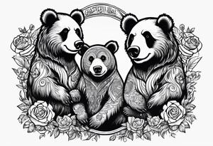 dancing bears, grateful dead tattoo idea