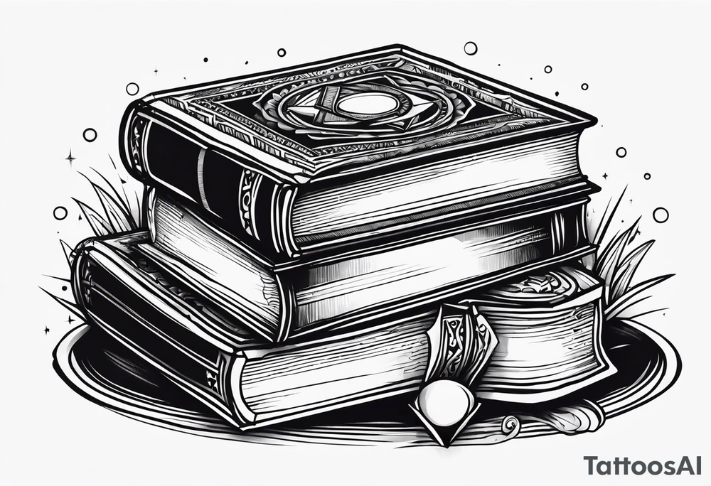 Books tattoo idea