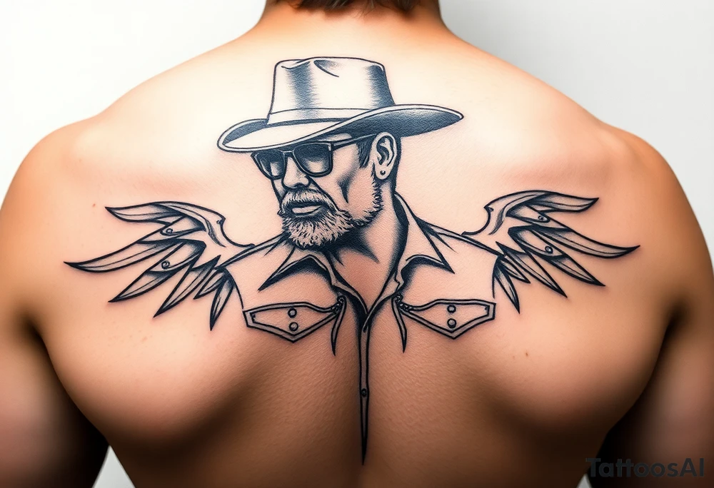 Toby Keith inspired tattoo idea