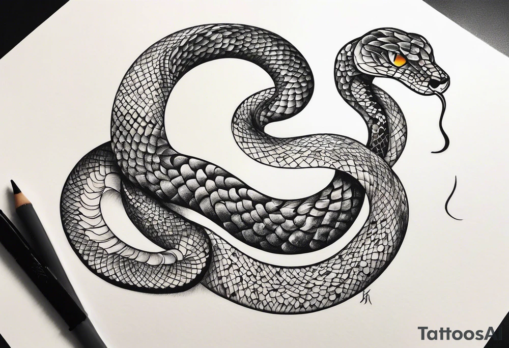 snake tattoo idea