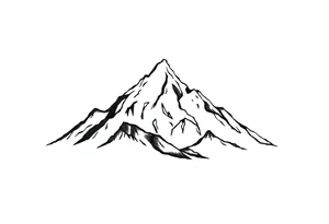 Mountain tattoo idea