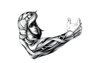 Self introspection tattoo idea