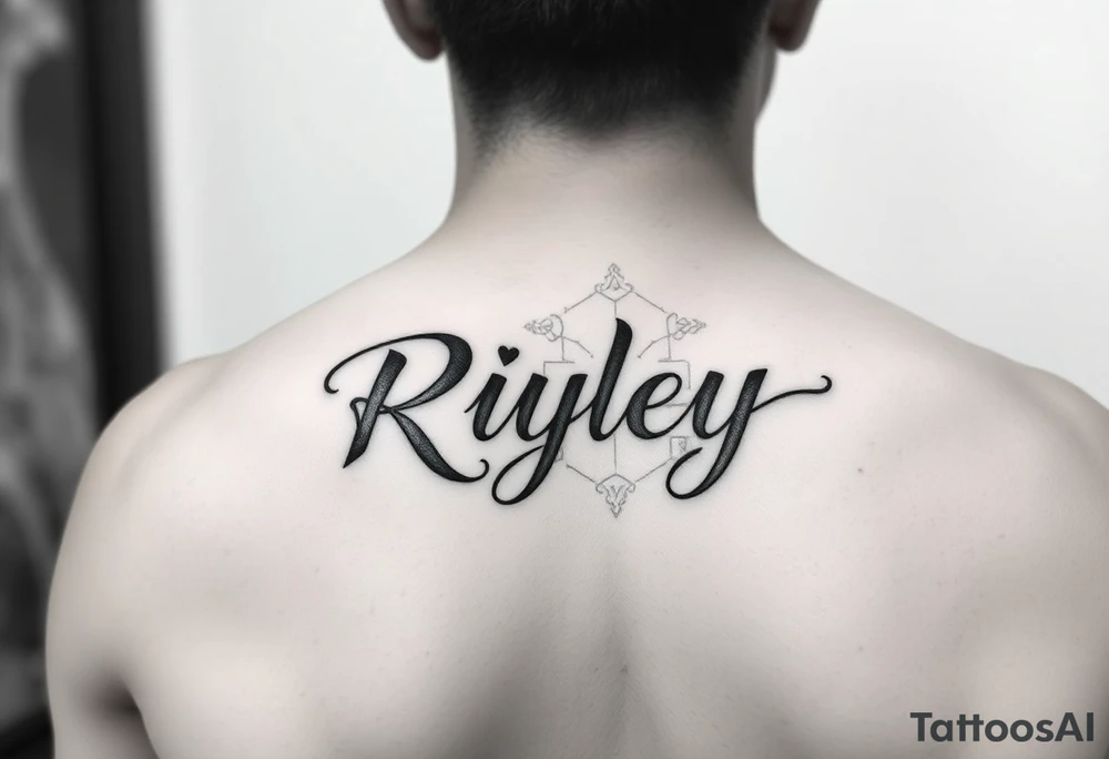 Riley name tattoo idea