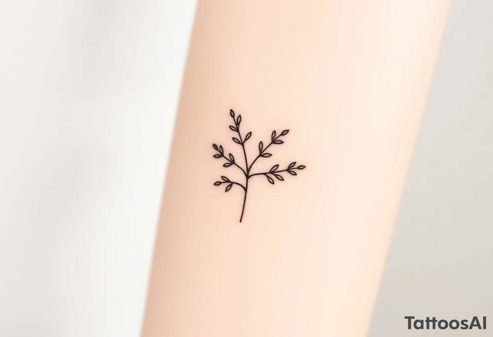Ilex aquifolium tattoo idea