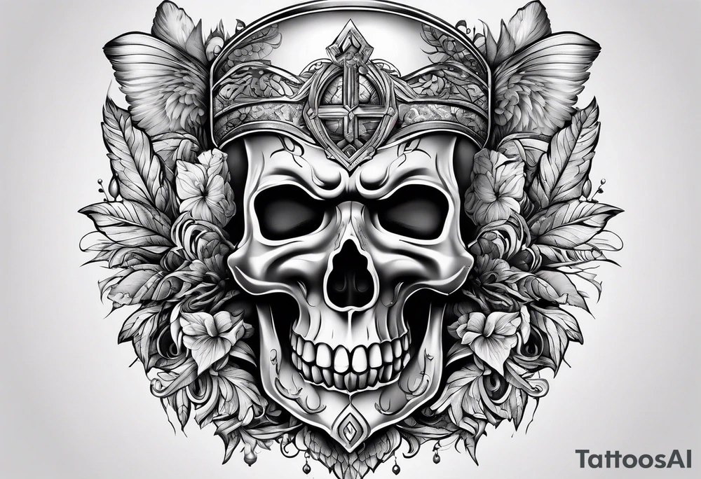 Eine weiße Taube tattoo idea