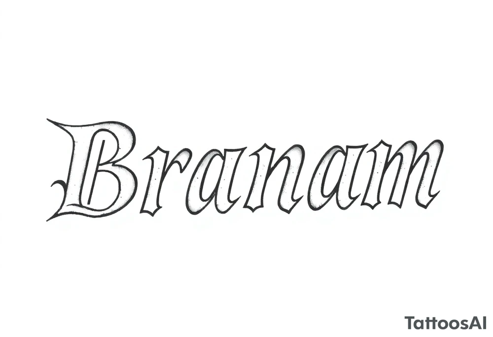 Branam tattoo idea