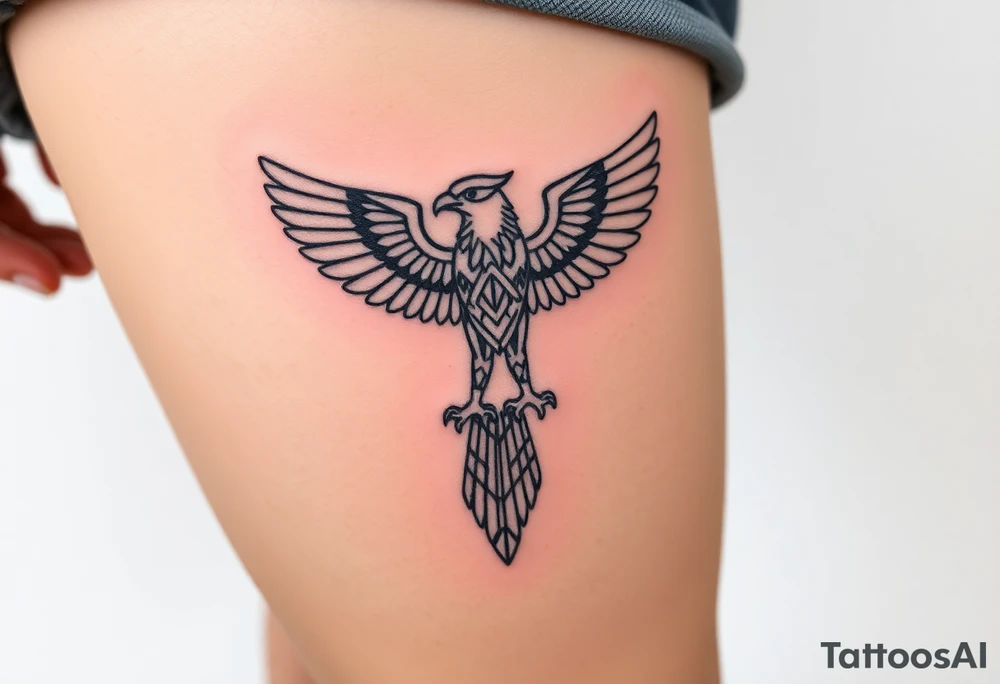 horus is egyptian mythology as a falcon and associated with taurus ruling by venus tattoo idea
