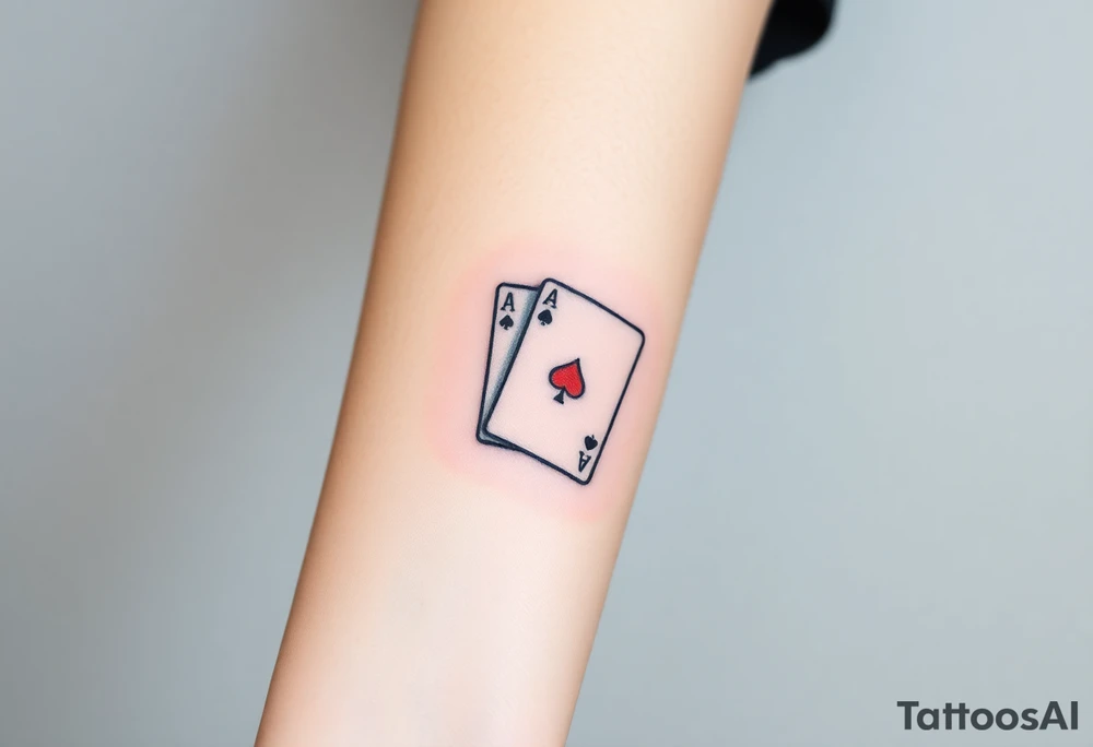 poker tattoo idea