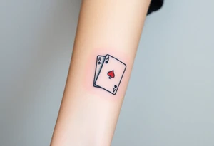 poker tattoo idea