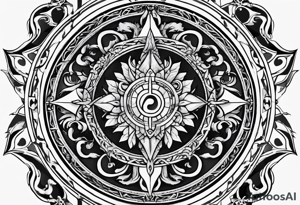 The symbol of Matthias in the bible tattoo idea