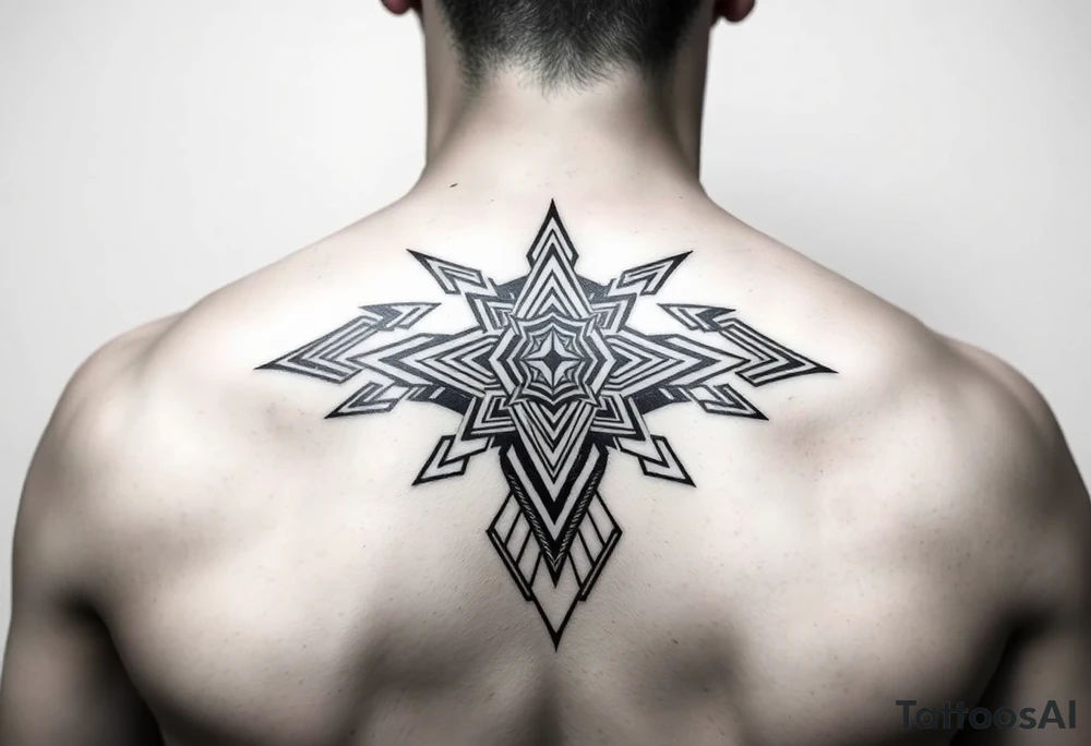 Pre-Colombian art neck tribal geometric tattoo tattoo idea