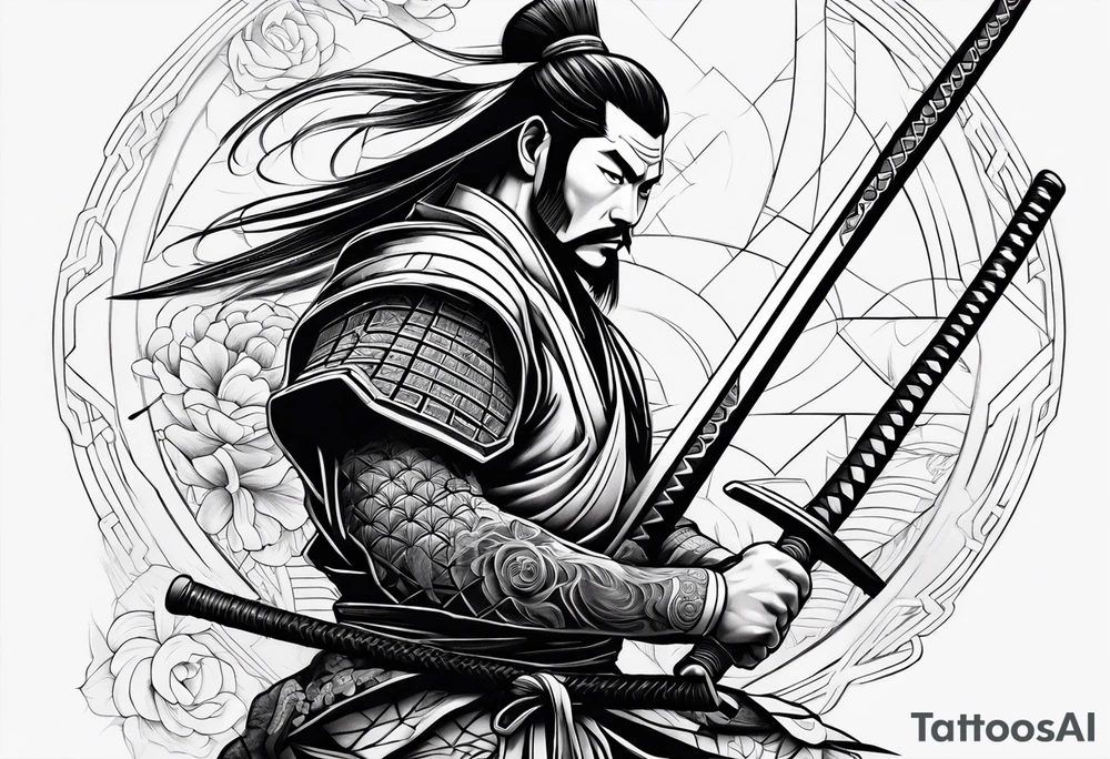 Samurai tattoo idea