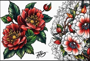 hawthorne branch tattoo idea