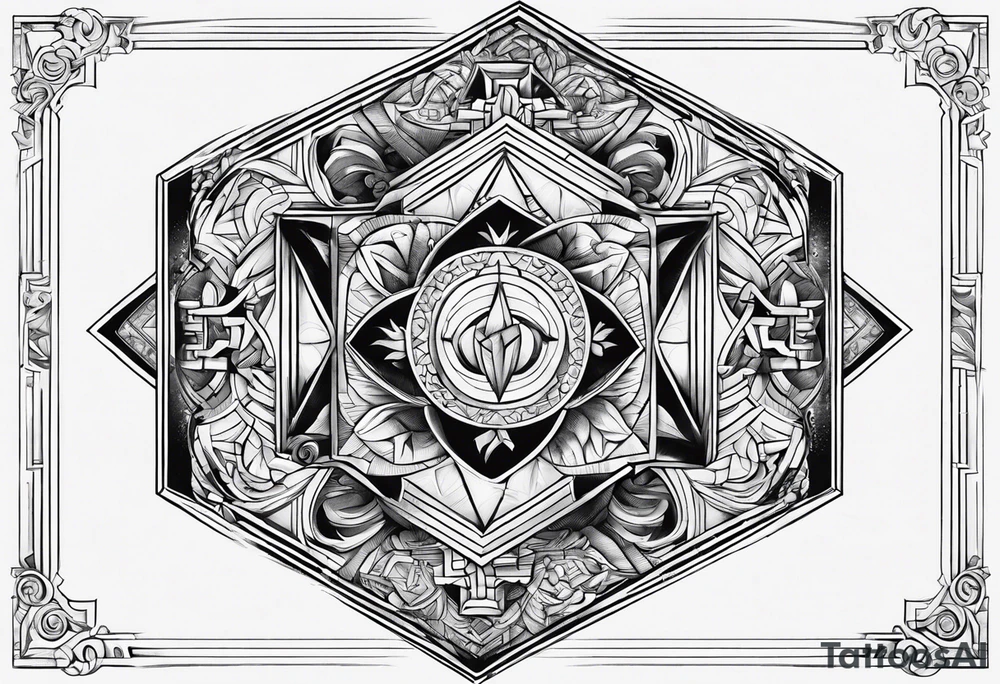 brand of sacrifice tattoo idea
