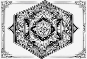 brand of sacrifice tattoo idea