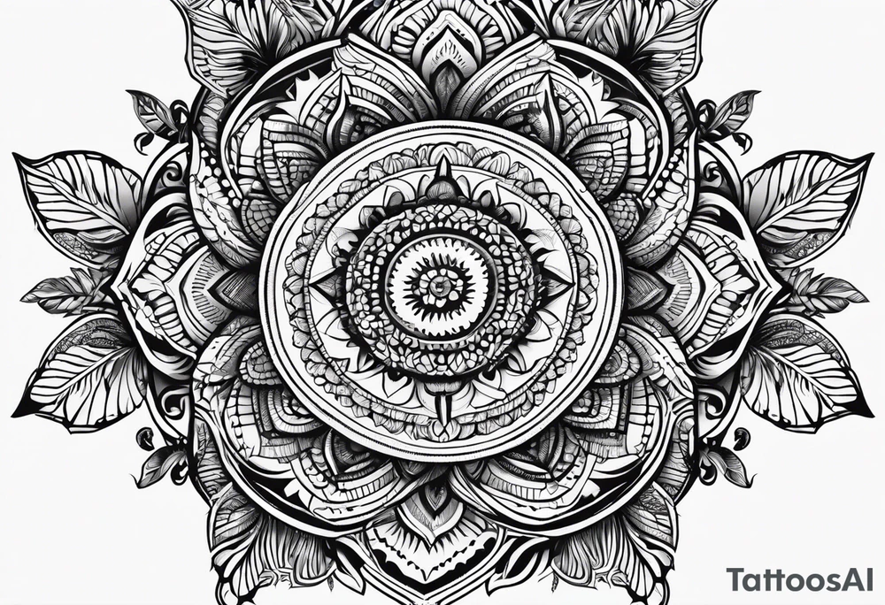Lace tattoo idea