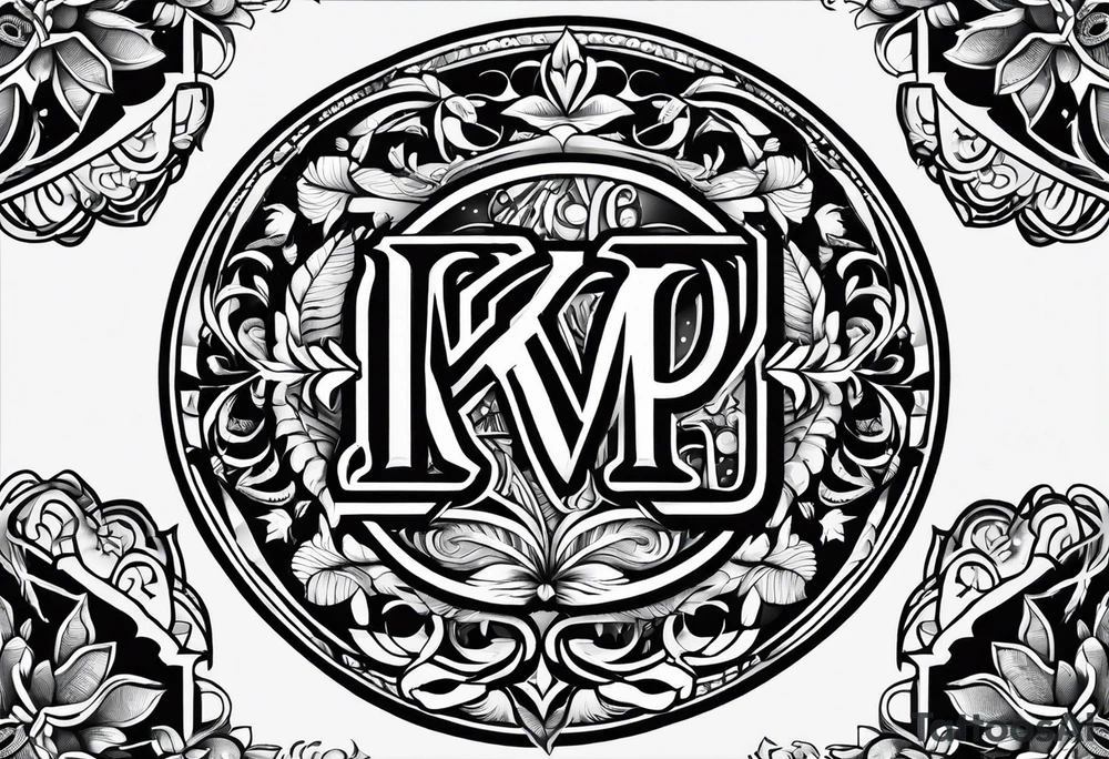 Initials KPL tattoo idea