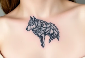 Wolf disguised as a sheep tattoo idea