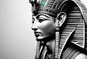 Pharaoh tattoo idea
