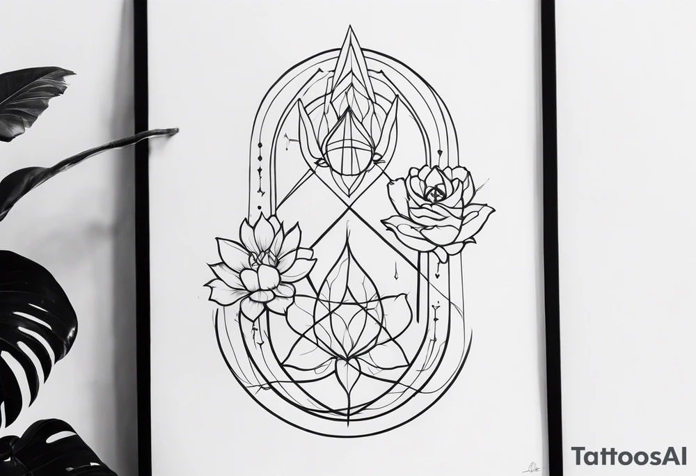tres maos dadas tattoo idea